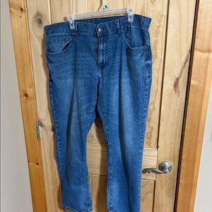 Classic Blue Straight Leg Jeans